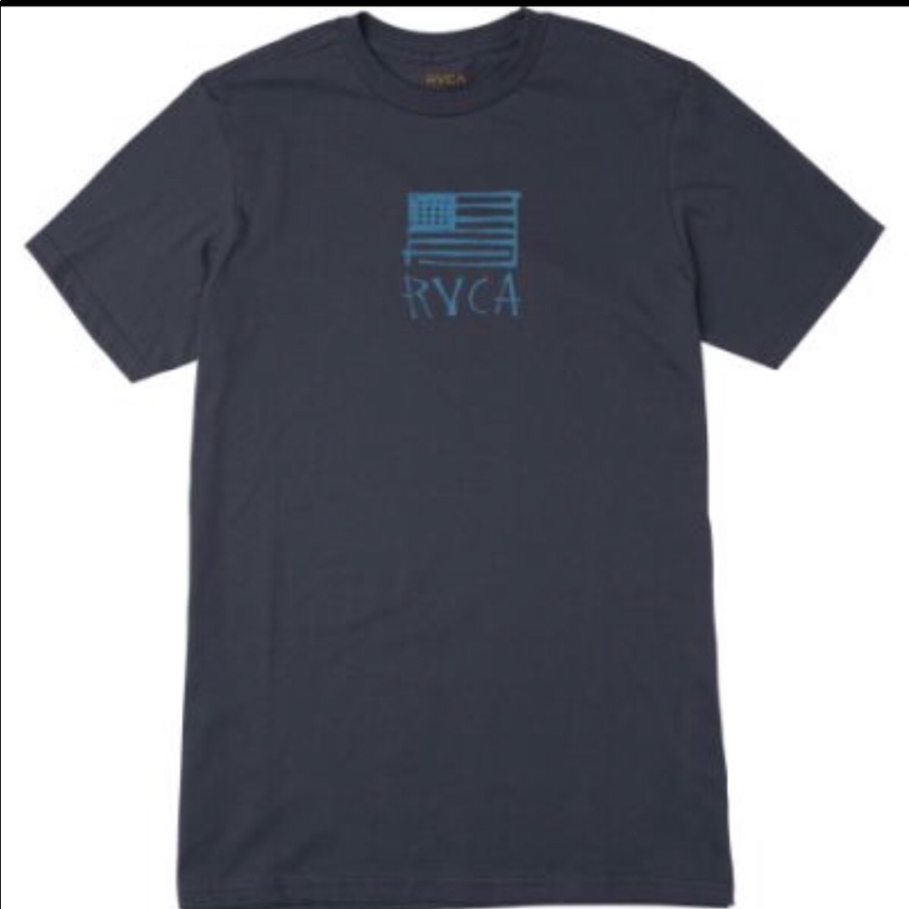 RVCA American flag shirt